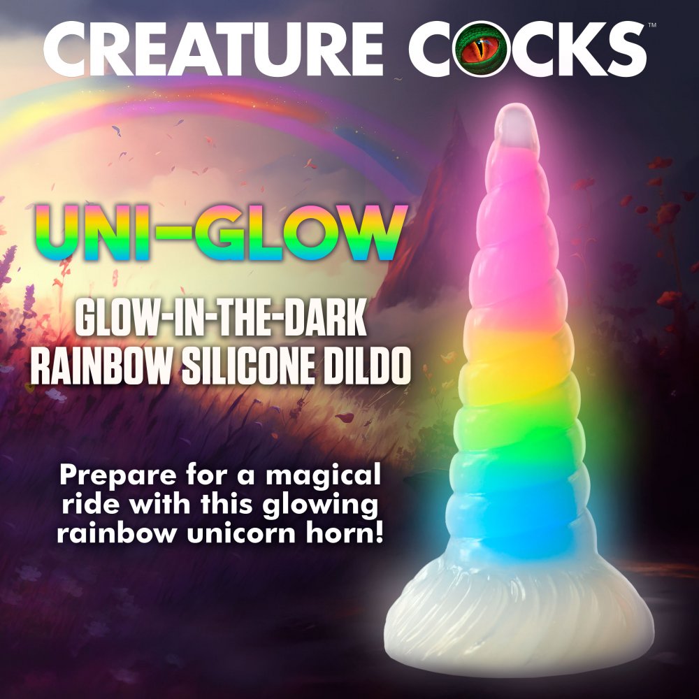 Cloud Rider Unicorn Silicone Dildo