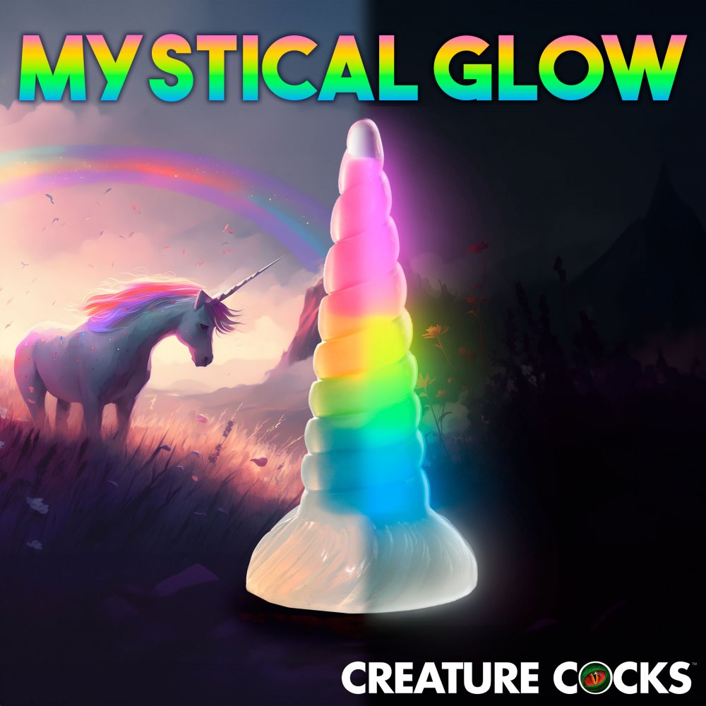 Cloud Rider Unicorn Silicone Dildo