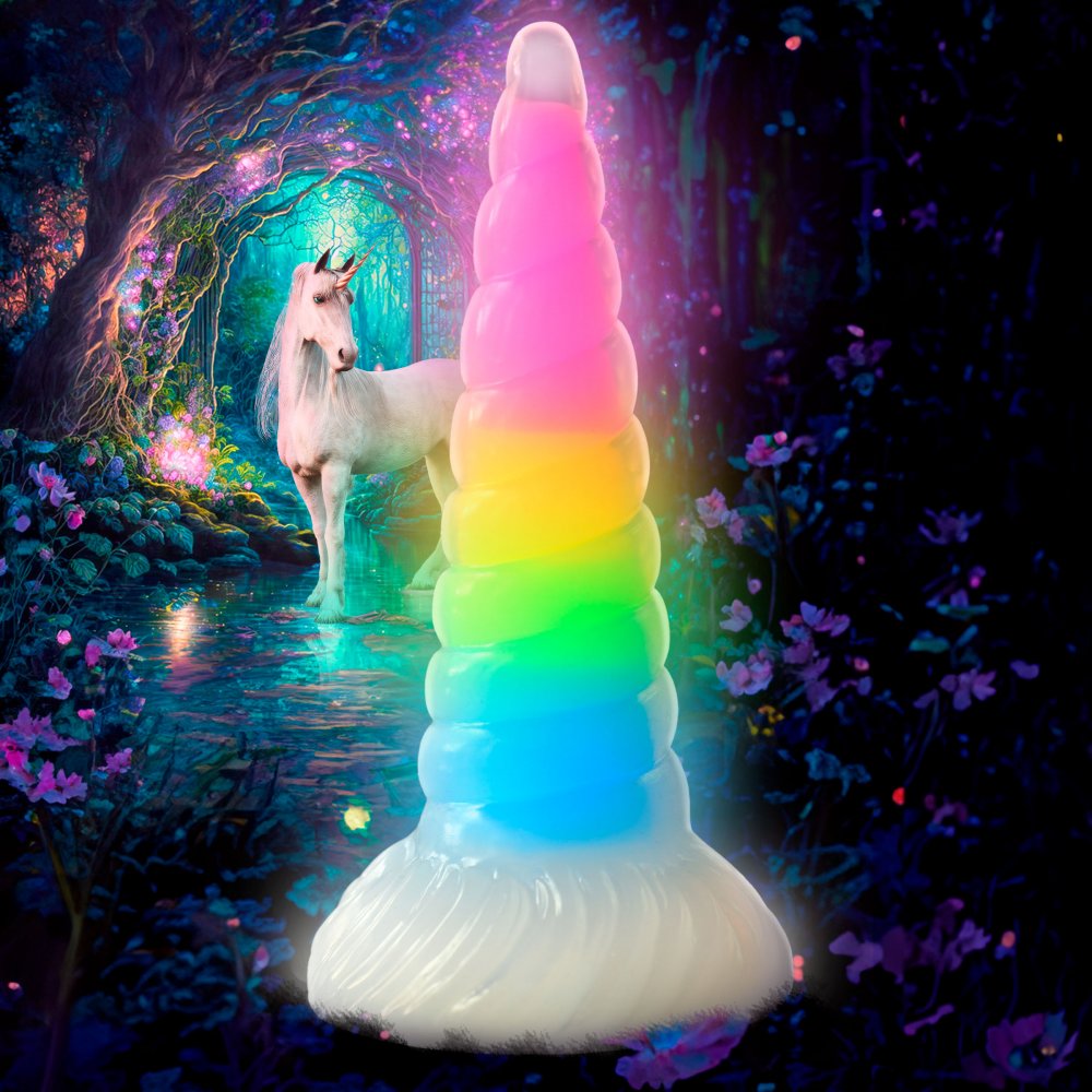 Cloud Rider Unicorn Silicone Dildo