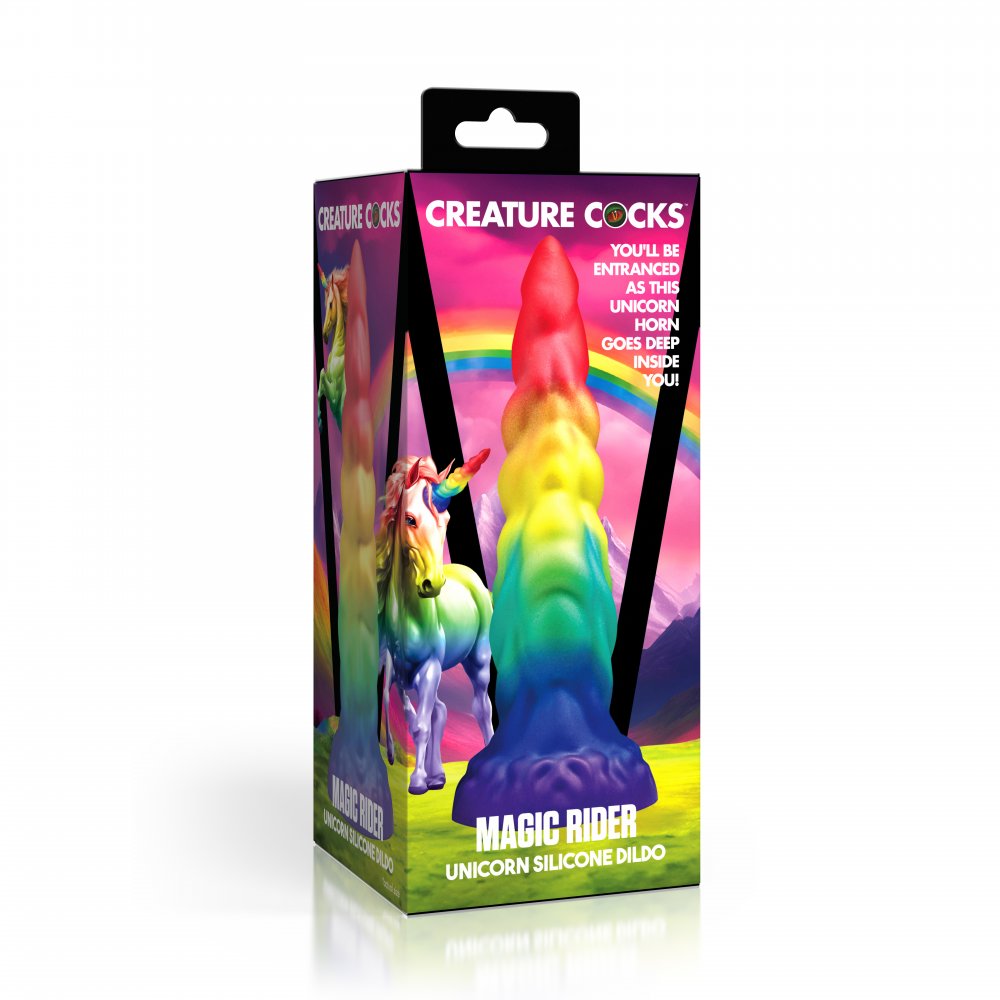 Magic Rider Unicorn Silicone Dildo
